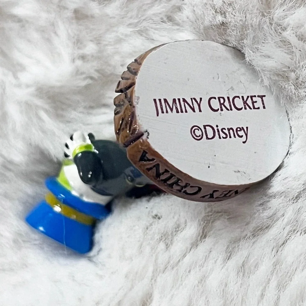 🔮 5/$25 Disney Pinocchio Jiminy Cricket Collectible Miniature Figurine